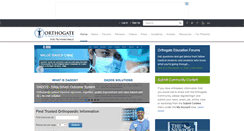 Desktop Screenshot of orthogate.org